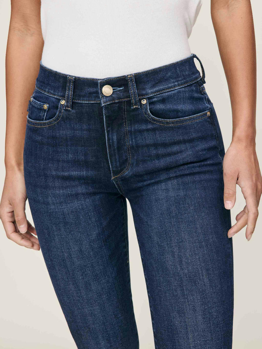 Mara Straight Mid Rise Instasculpt™ Ankle Jeans  Eastside
