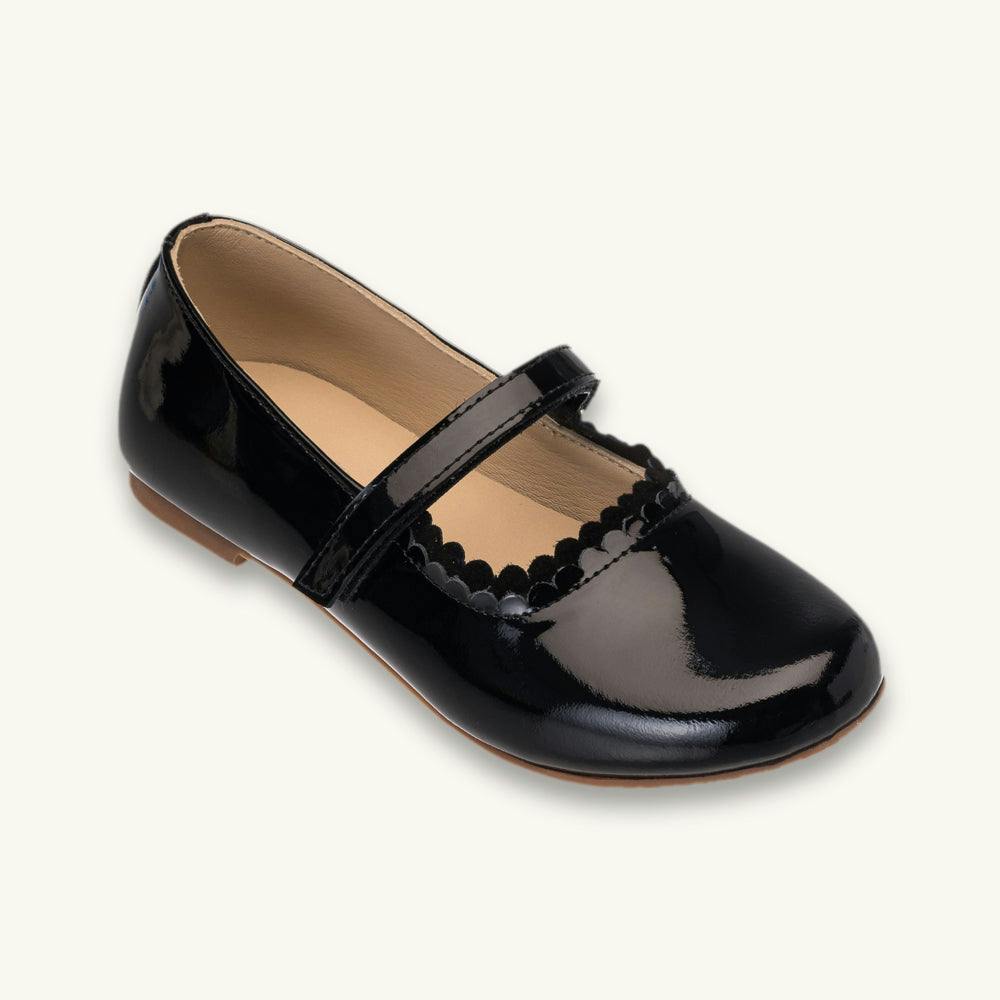 Aria Ballet Flat | Black Patent Leather
