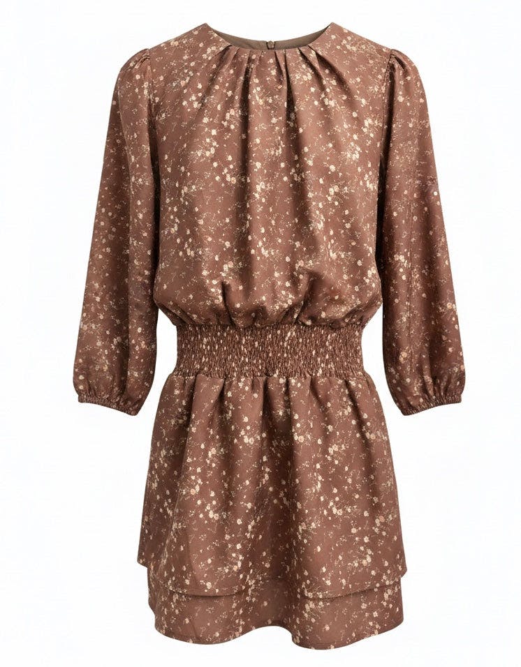 Ruby Dress Brown Sugar Blossoms