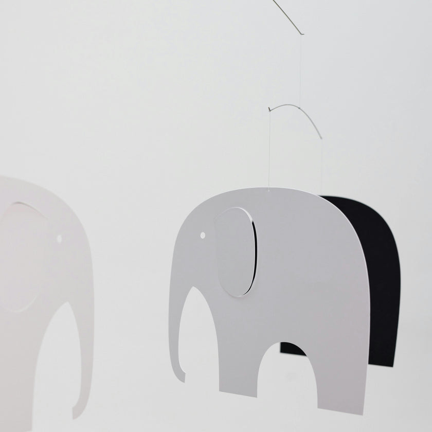 Elephant Party | Greyscale.