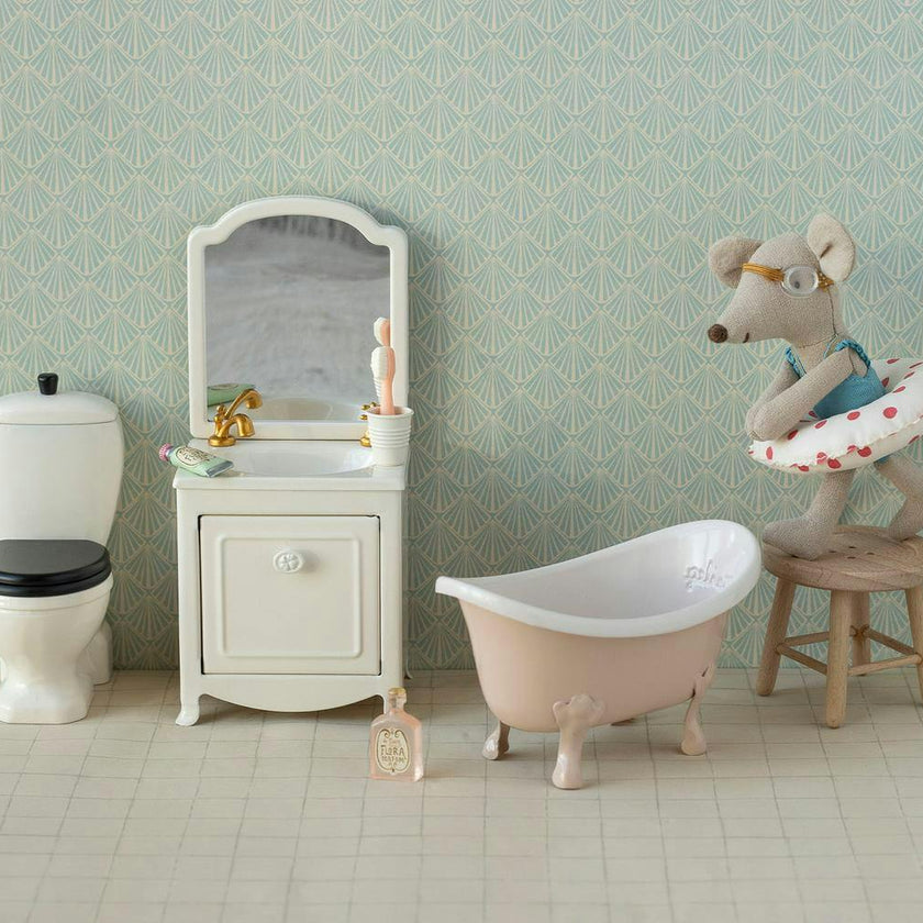 Bathtub, Mouse - Rose