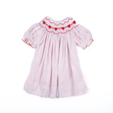 Hearts Red Bitty Dot - Dress