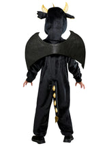 Kids' Black Dragon Zipsters Costume