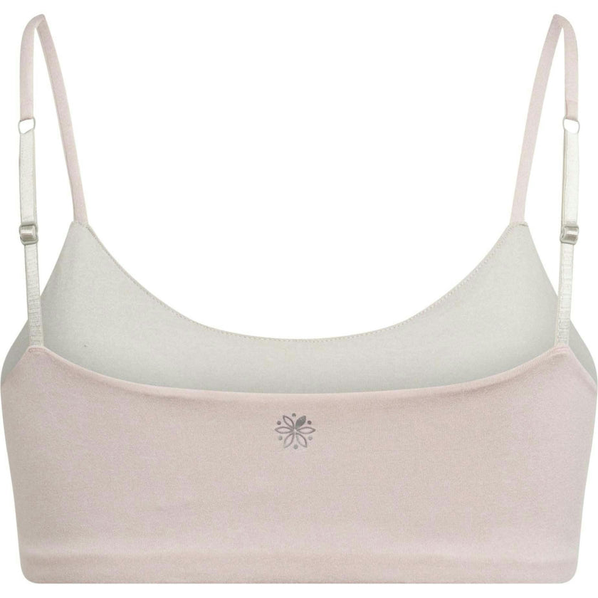 Bleum Petal Padded Reversible Girls Bralette Blush-Dove
