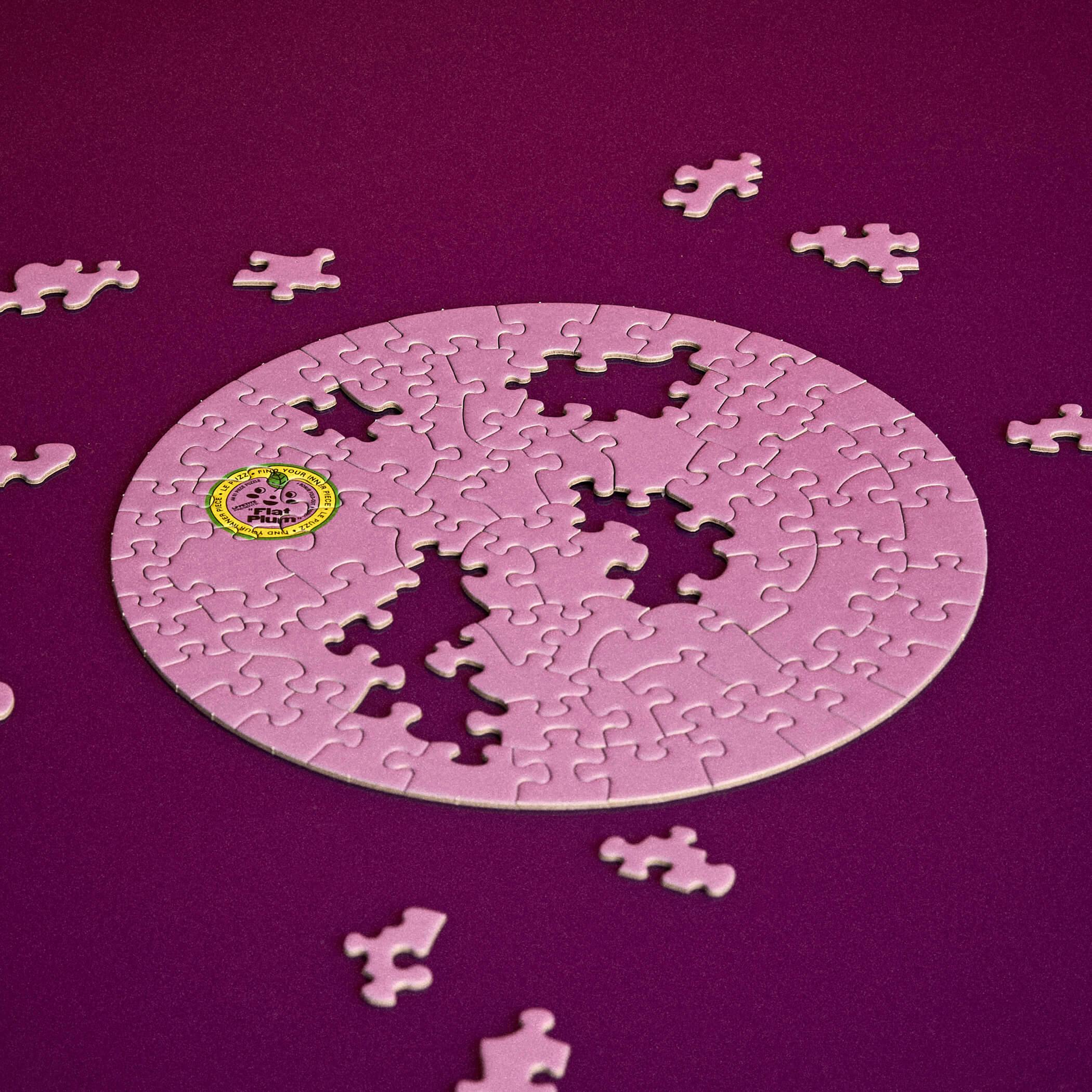 Flat Plum Puzzle