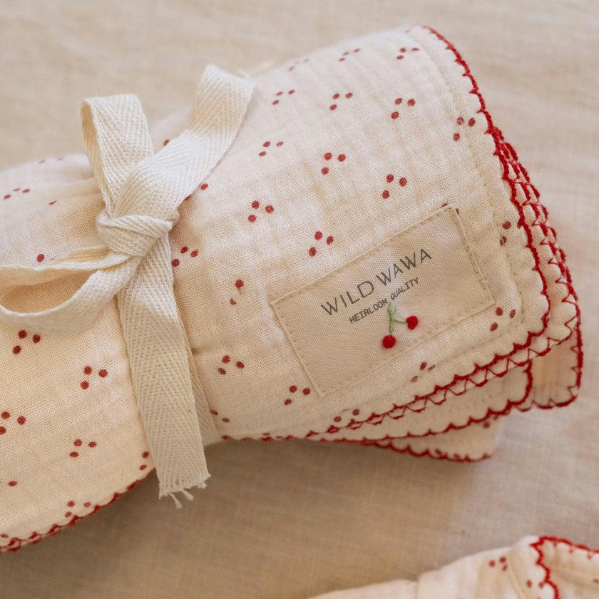 Swaddle w/ Embroidery