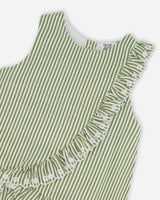 Top With Embroidered Ruffle