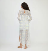 The Eliza Dress - Blue Dahlia Lace