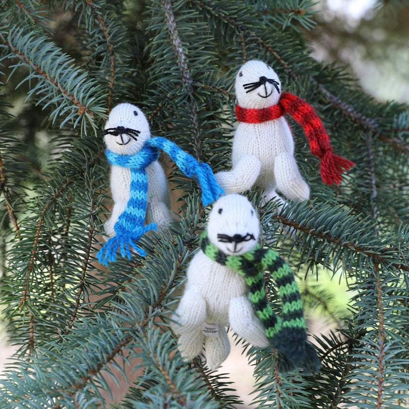 Set of 3 Holiday Ornaments
