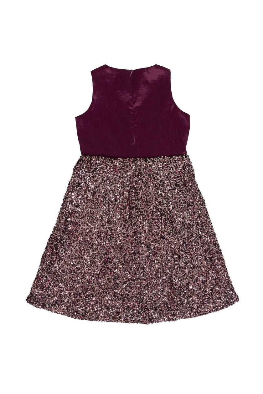 Mini Alexis Dress in Wine