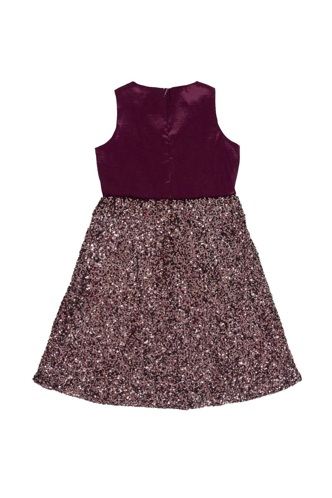 Mini Alexis Dress in Wine