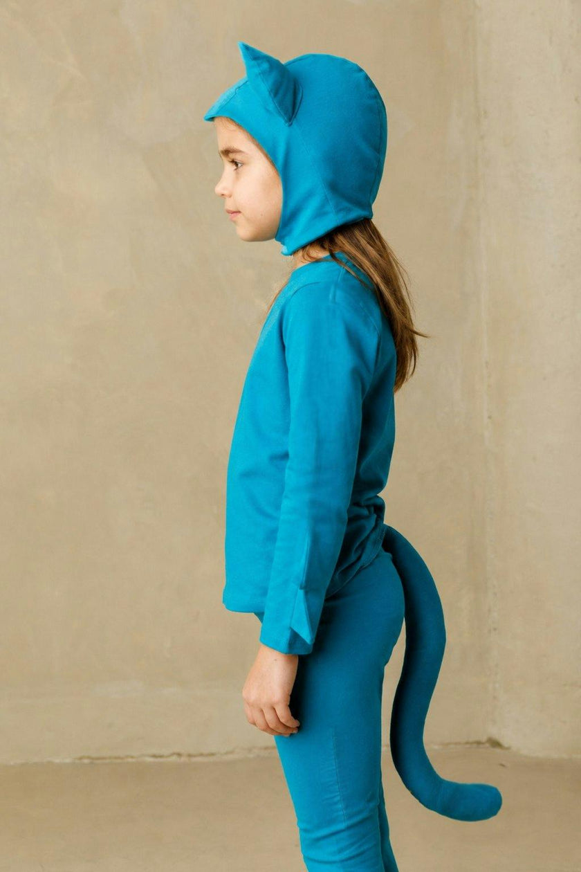 Blue Cat Costume