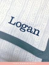 Block-Printed Cotton Dohar