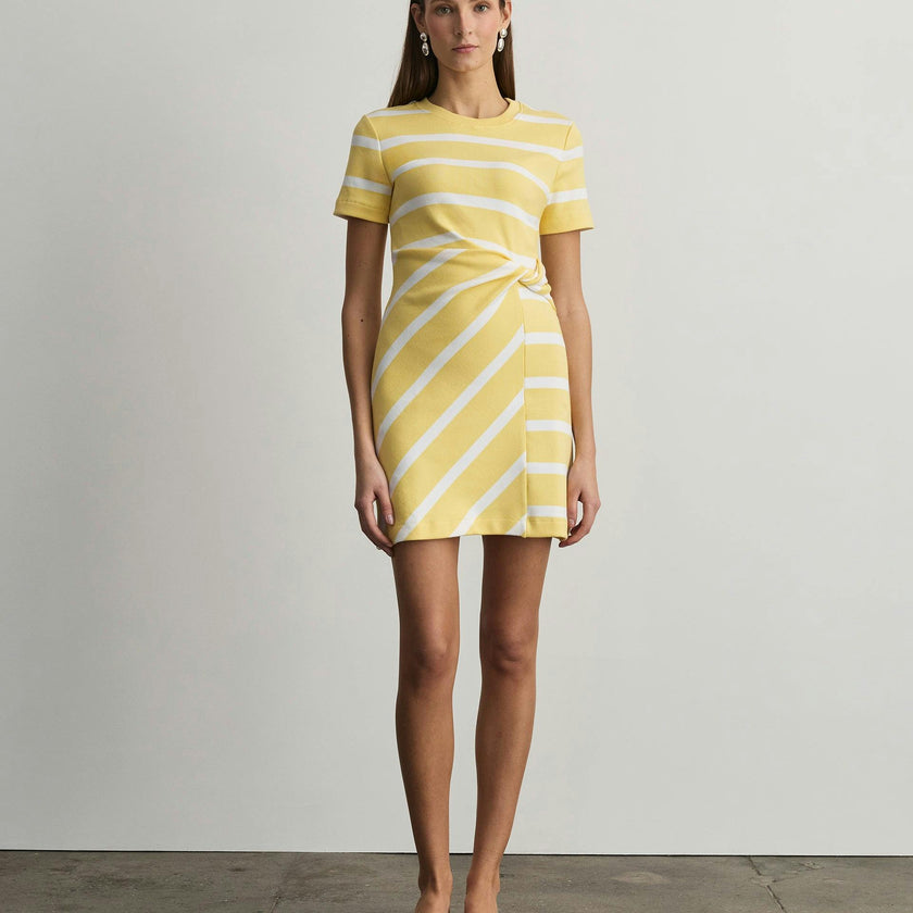 Short Striped Cody Dress