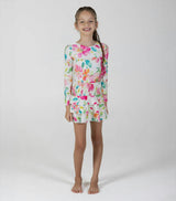 edith long sleeve aquarella flowers
