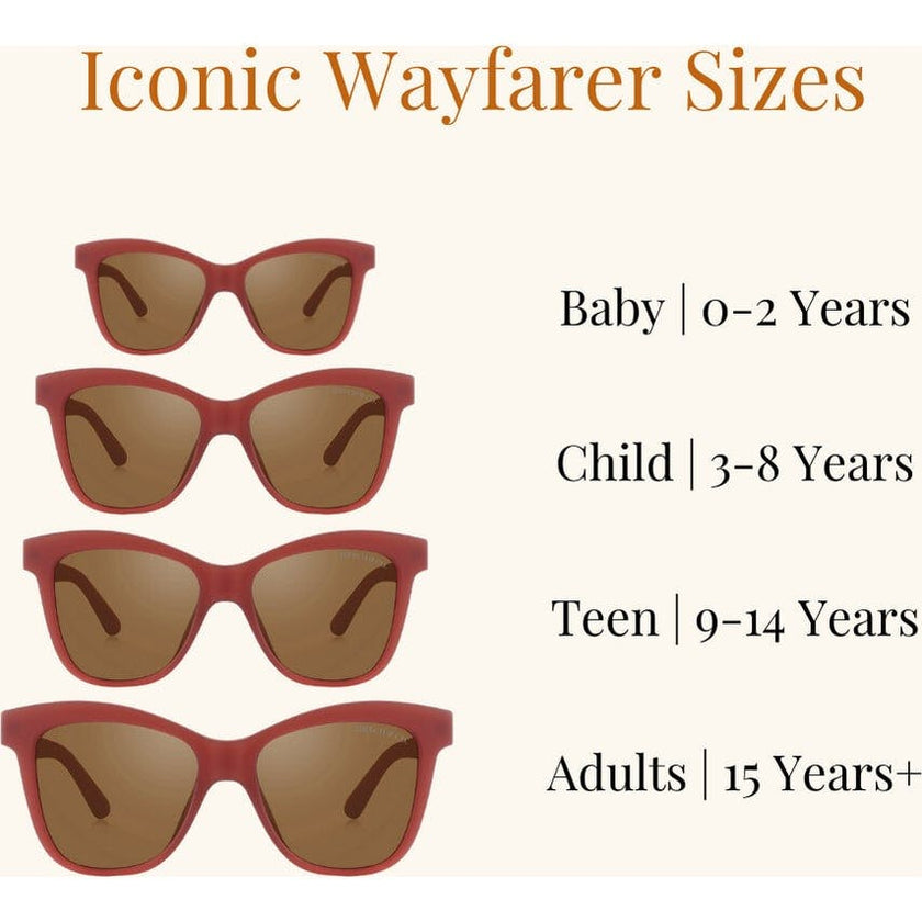 Iconic Wayfarer Ombre  | Polarized Sunglasses | Adult | 15+ Y