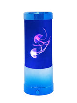 Mini Jellyfish Mood Lamp- Blue Metallic