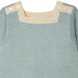 BONPOINT Joe Knit Baby Set With Beanie - Bleu