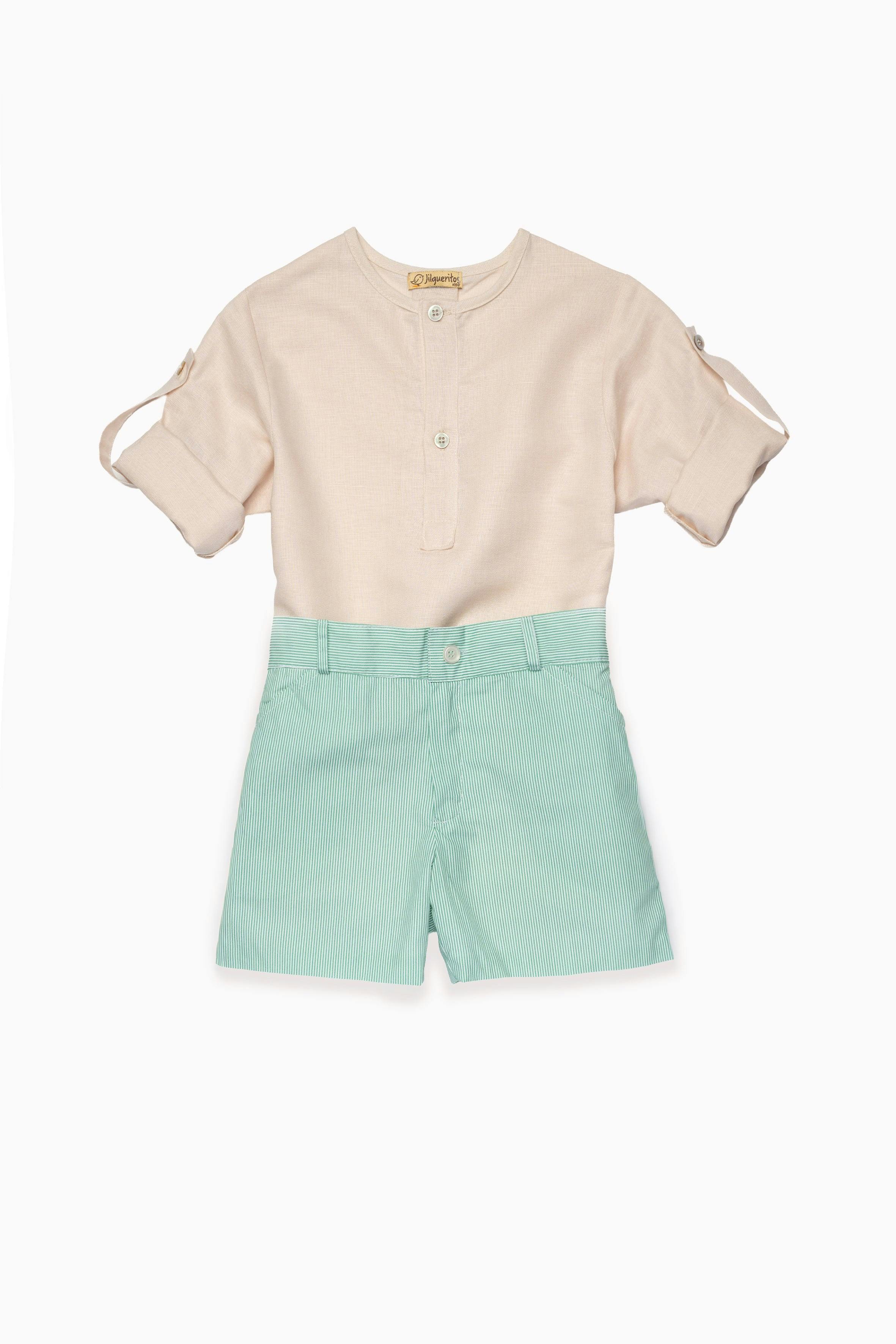 Raya Linen Short Set
