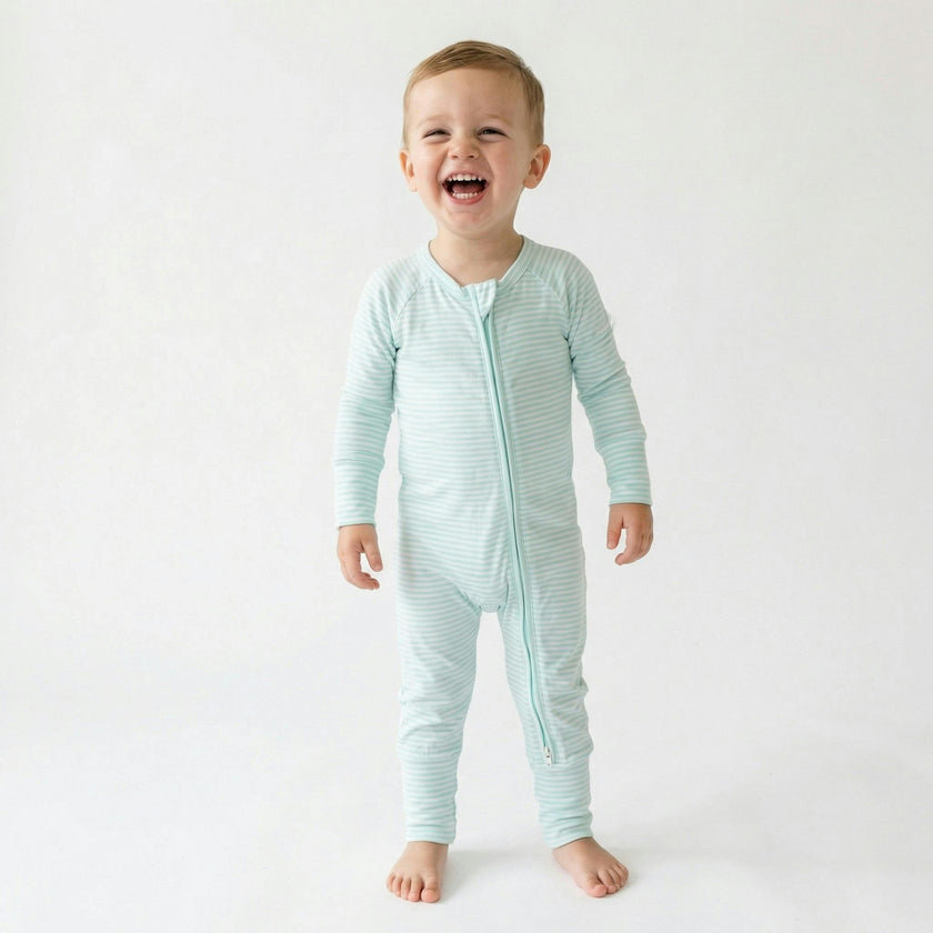 Cloud Stripe Bamboo Sleeper