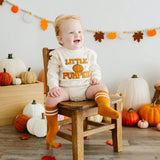 Little Pumpkin Patch Long Sleeve Romper