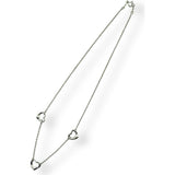 Vintage Tiffany & Co.Triple Open Heart Necklace