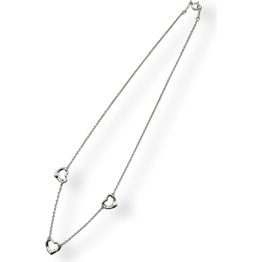 Vintage Tiffany & Co.Triple Open Heart Necklace