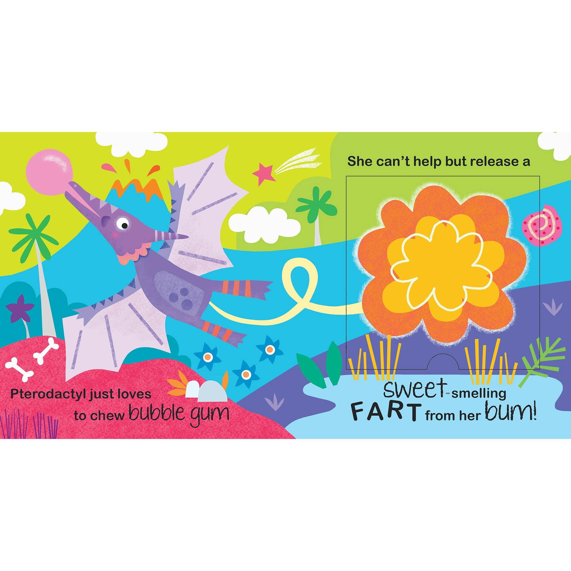 Scratch & Sniff Book: Dino Farts