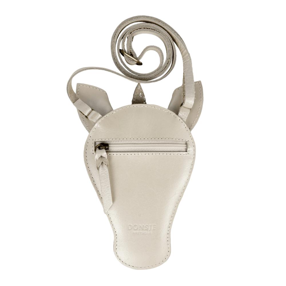 Blinc Purse | Unicorn | Off White Metallic Leather