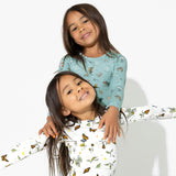 Mushroom Cycle Bamboo Kids Pajamas