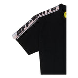 Black Logo Stripes T-Shirt