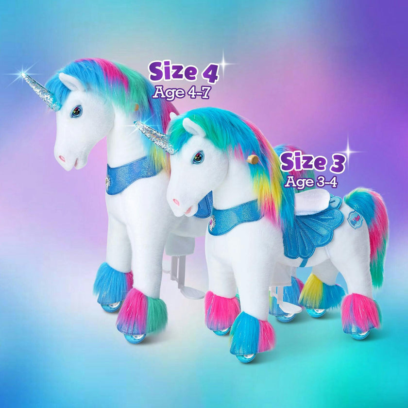 Model Y® Unicorn Ride-On Toy Age 3–4 – Rainbow