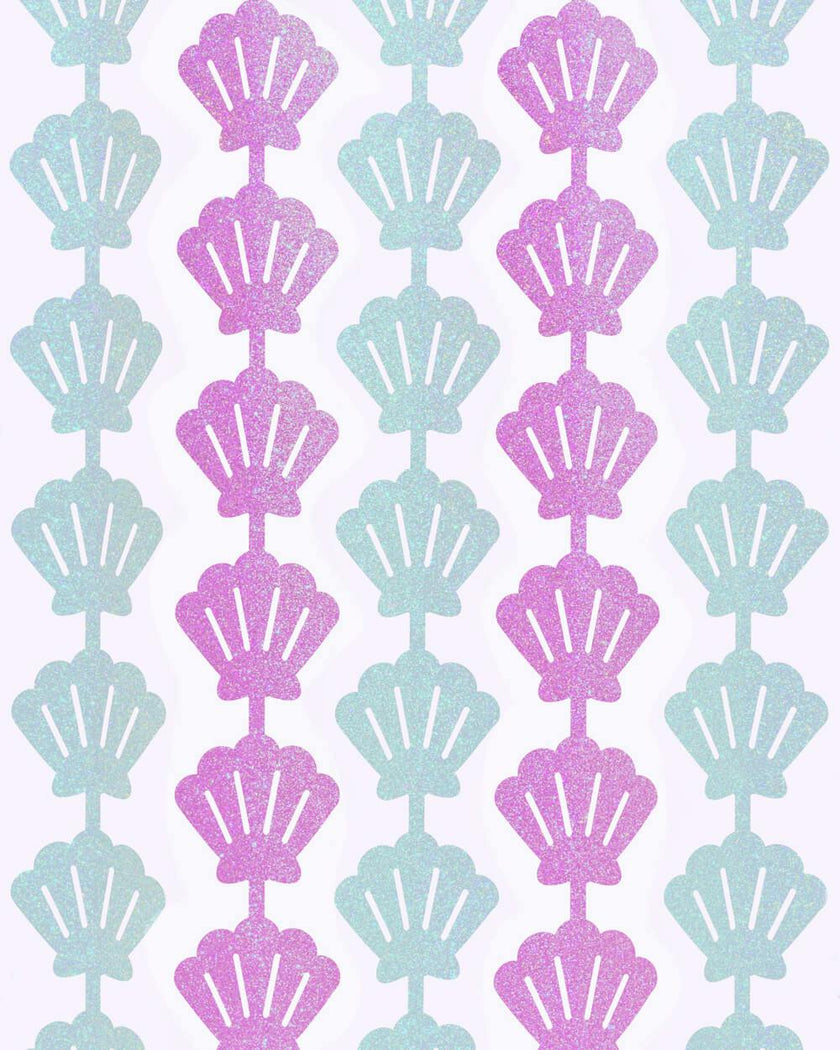 Mermazing Curtain - iridescent foil curtain