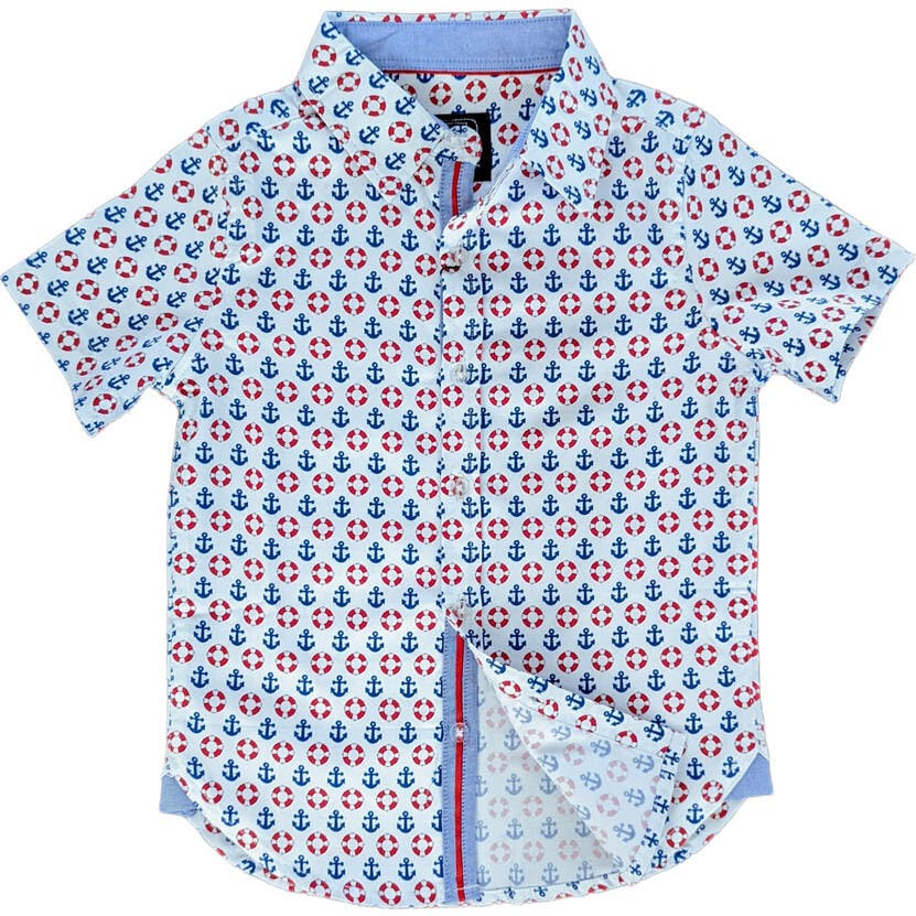 Nautical Shirt in Short Sleeves