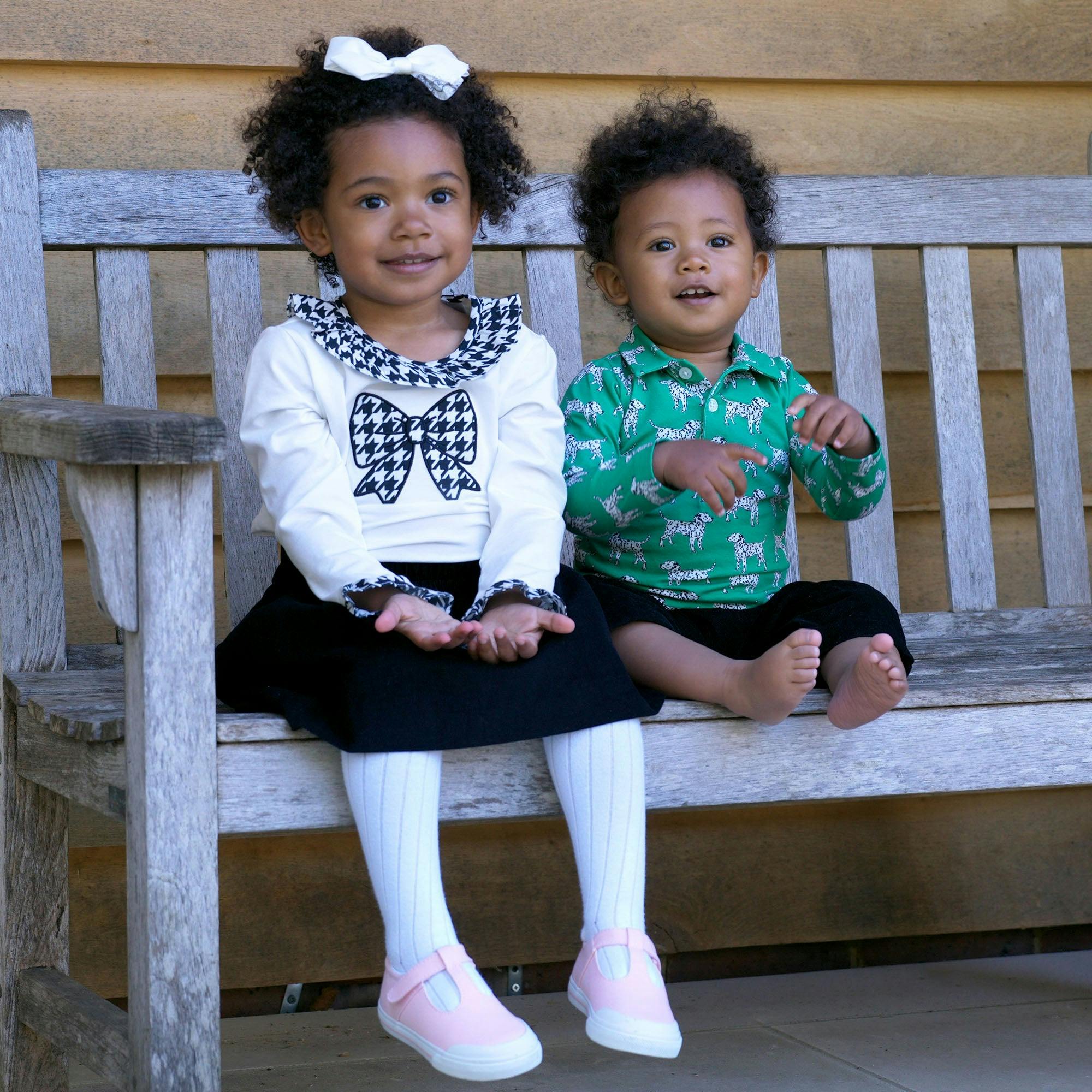Dalmation Polo Shirt & Trouser Set