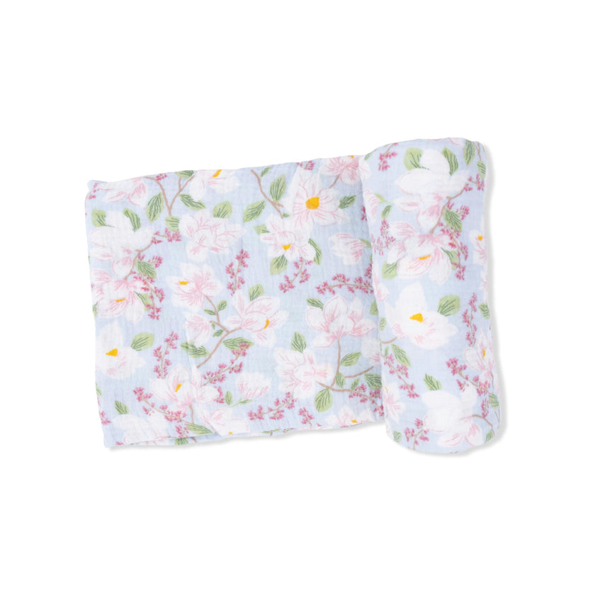 Magnolias - Swaddle Blanket