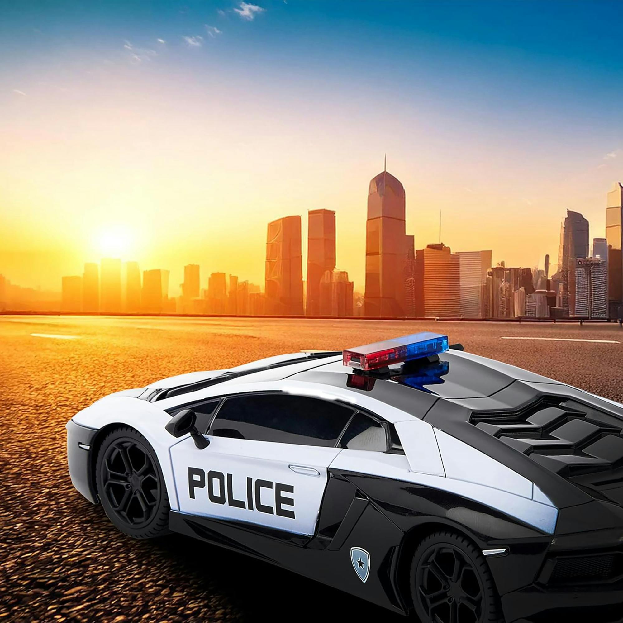 CMJ RC Car: Lamborghini Aventador LP700-4 - Police Car