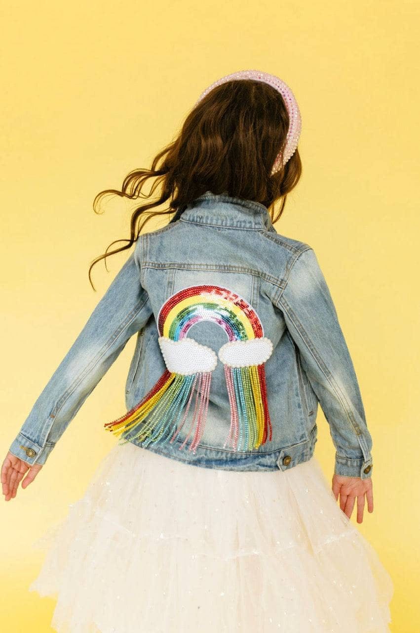 Crystal Rain Denim Jacket – Teen/Women