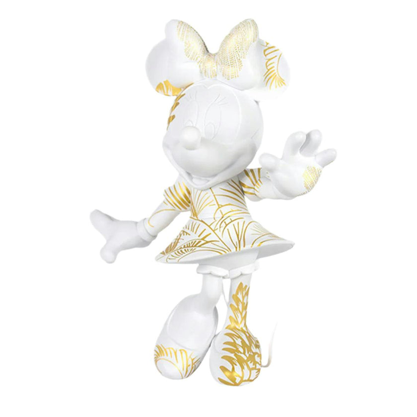 Minnie STAR STYLE White & Gold 12in