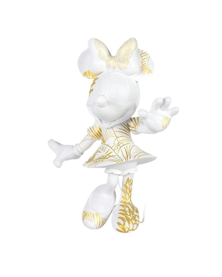 Minnie STAR STYLE White & Gold 12in