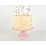 Gold Swirly Candles