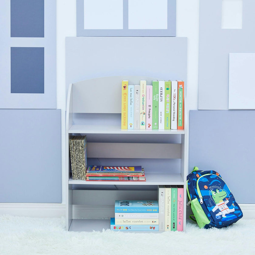 Plain Kids 3 Shelf Bookcase