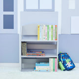 Plain Kids 3 Shelf Bookcase