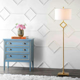 Juno 62.5" Transitional Glam Metal LED Floor Lamp