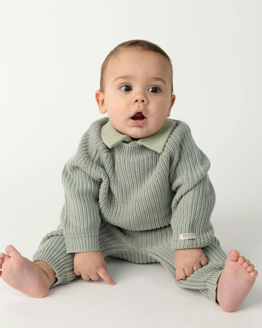 Jade Sweater | Frosted Green