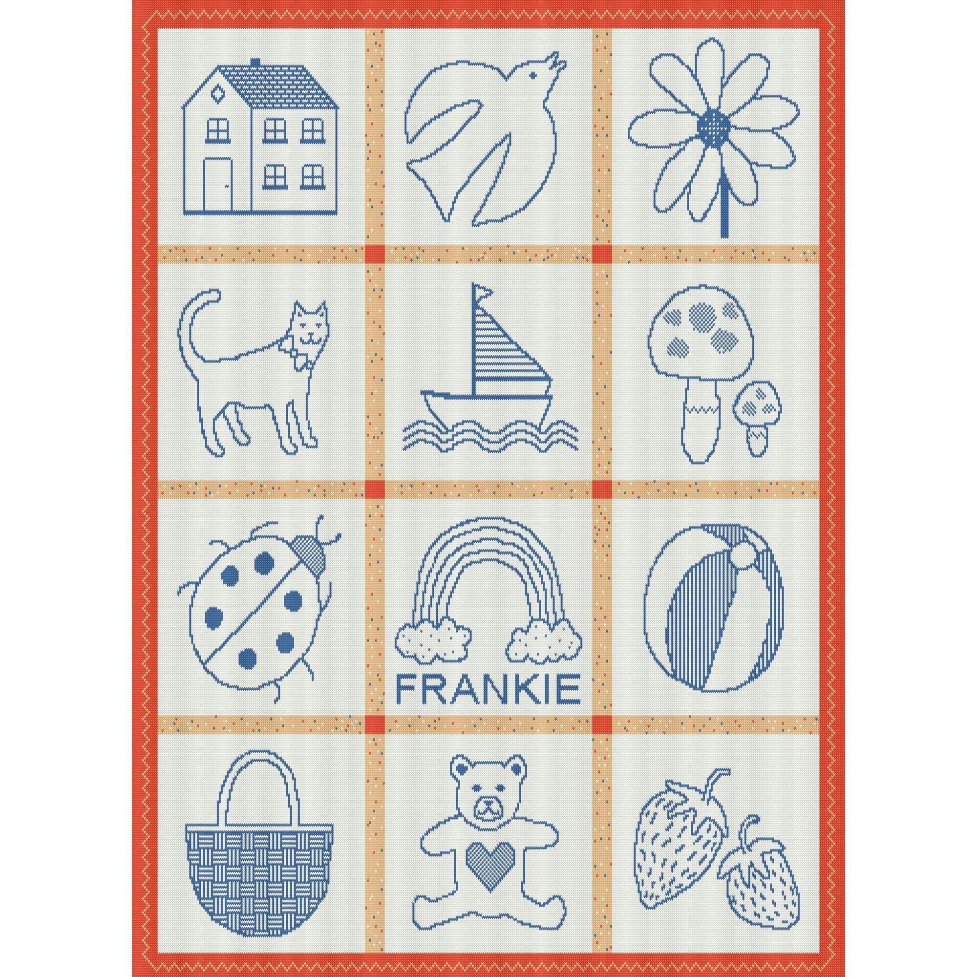 Baby's Things Knit Midi Blanket