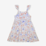 Agatha Ruffled Picot Twirl Dress