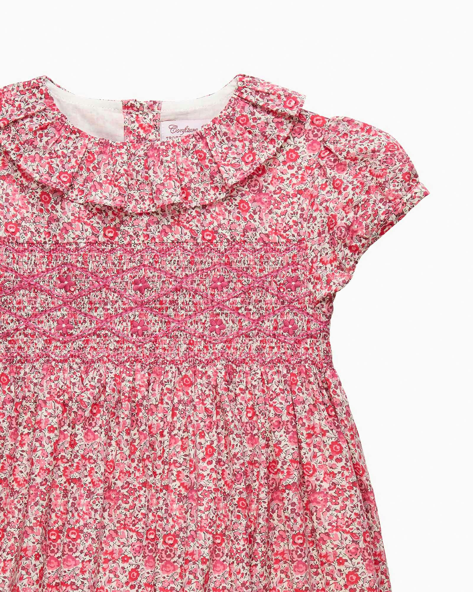 Smocked Dress in Emma & Georgina