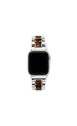 Apple Watch Band Silver in Bourbon