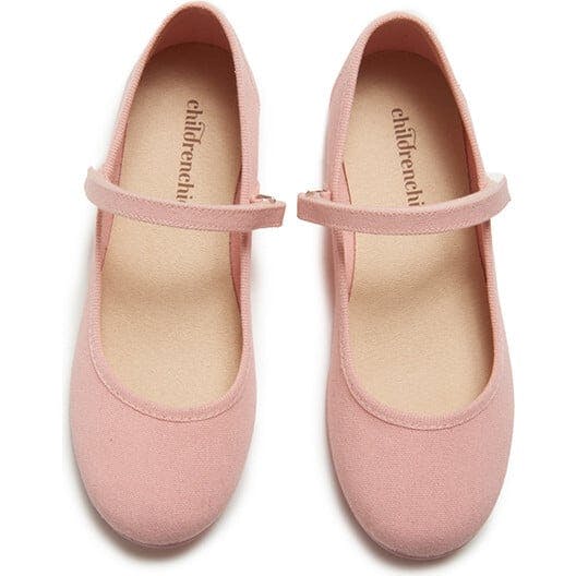 Canvas Mary Janes